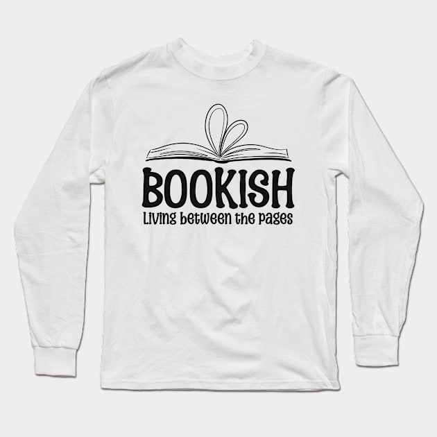 Bookish Long Sleeve T-Shirt by AvviareArt